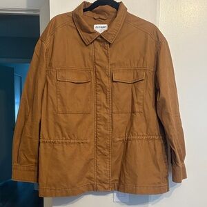 100% Cotton Old Navy Women's Tan Utility Jacket